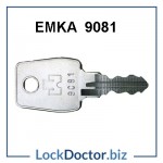 Eurolock 9081 EMKA RENZ LF FORT key from lockdoctorbiz