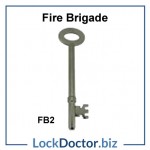 Fire brigade FB2 key available next day from lockdoctorbiz