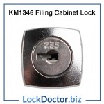 KM1346 FILING CABINET LOCK FACE