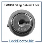 KM1360 FILING CABINET LOCK FACE