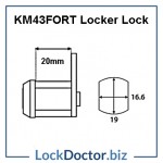 KM43FORT Locker Lock Technical Details