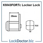 KM43FORTc Locker Lock Technical Details