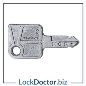 KW38 Espagnolett Window Key