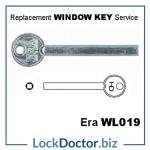 WL019 HD SKS Era 584 56 Window Key available next day from lockdoctorbiz