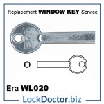 WL020 HD SKS Era 587 56 Window Key available next day from lockdoctorbiz