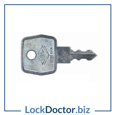 WL025 Shaw KB823 Window Key available next day from lockdoctorbiz