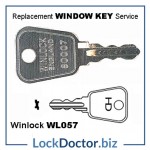 WL057 Winlock 80007 HD SKS Window Key available next day from lockdoctorbiz