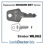 WL062 Strebor TSS18 HD SKS KWL30 Window Key available next day from lockdoctorbiz