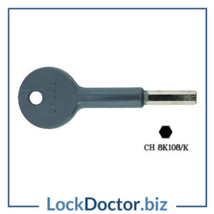 YALE CHUBB 8K108K HEX Window Key