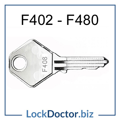 F402 to F480 Strebor office furniture key from lockdoctorbiz -