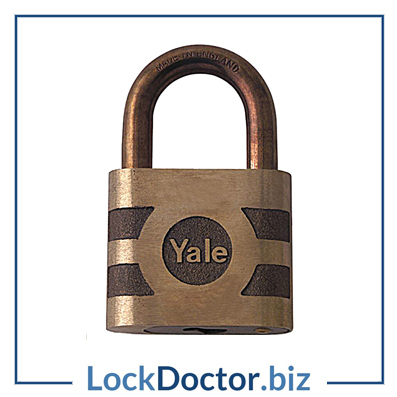 KM2732 50mm YALE 850 & 870 Open Shackle Bronze Padlock