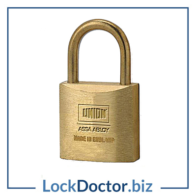 KM3762 34mm UNION 3104 Brass Open Shackle Padlock