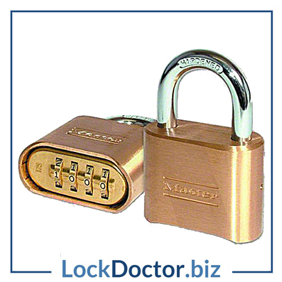 KML12844 Master lock 51mm 4 wheel combination padlock