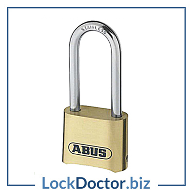 KML19287 Abus 53mm 4 wheel Long shackle combination padlock