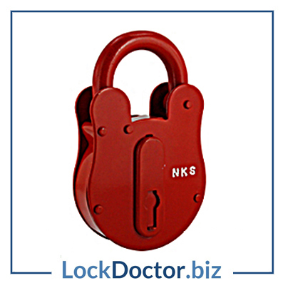 KMPAD3E MORGAN NKS100 3 Lever NKS Old English Padlock