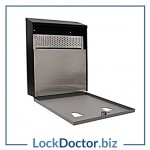 KM003 - Wall mounted lockable ash-bin box