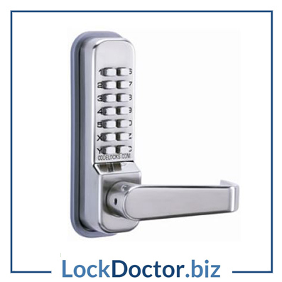 KML13708 - CODELOCKS CL400 Series Digital Lock With Tubular Latch