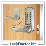 KML17069 - CODELOCKS CL600 Series Digital Lock With Tubular Latch