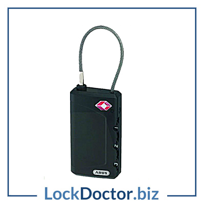 KML19263 ABUS 20mm TSO luggage cable lock