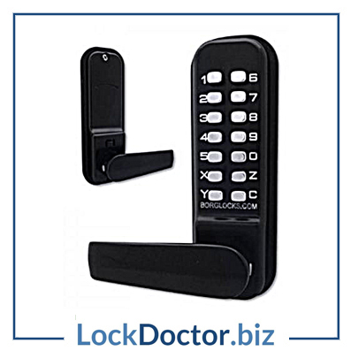 KML25191 - BORG LOCKS BL4401 Wooden Gate Digital Lock With Optional Holdback