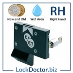 New ASSA Pound Coin Return Lock RH 4