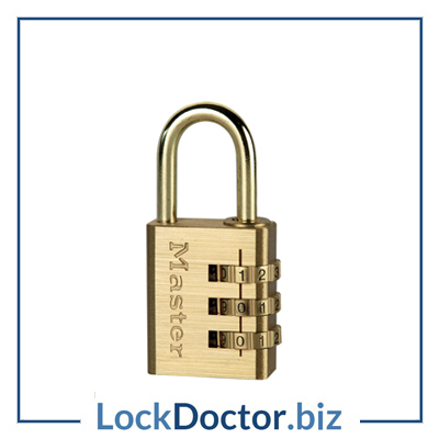 KM630 Masterlock 3 Wheel Combination Padlock