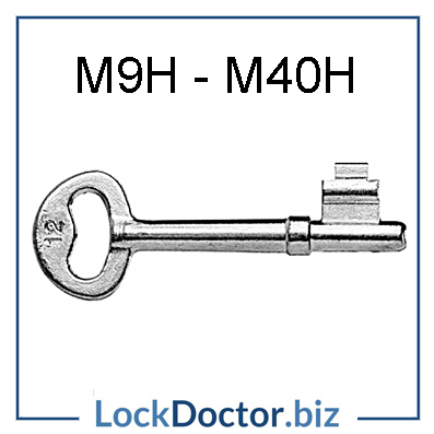 UNION 2 LEVER Mortice Keys M9H to M40H