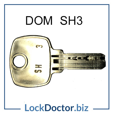 DOM SH3 Lift Key from Lock Doctor Services Ltd