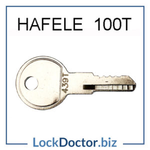 100T and 100TA HAFELE keys cut to code from lockdoctorbiz