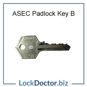 ASEC Padlock Key B