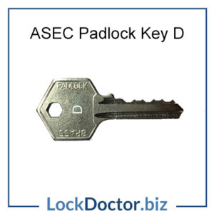 ASEC Padlock Key D