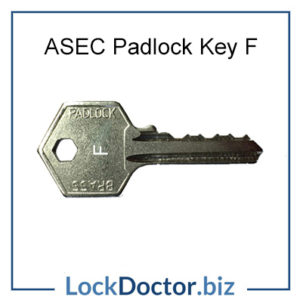 ASEC Padlock Key F