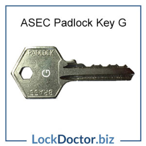 ASEC Padlock Key G