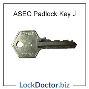 ASEC Padlock Key J