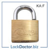 KMAS2519 ASEC 45mm Brass Padlock Keyed Alike F