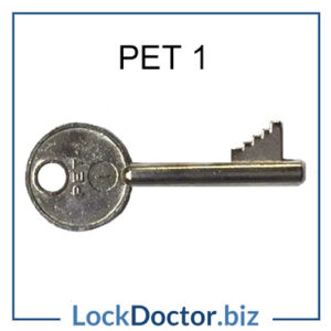 PET1 Squire 220 Padlock Key