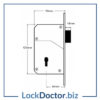 Chubb 3G135 Technical Drawing