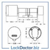 EVVA AIR KEY Technical Drawing