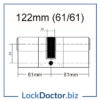 Euro Double TD 122mm 61 61