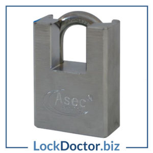 KMAS11692 ASEC Closed Shackle Padlock with Removable Cylinder