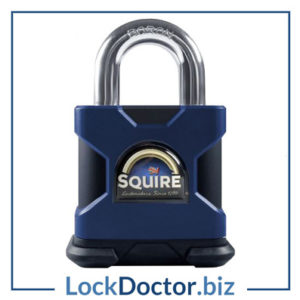 KML13388 SQUIRE SS65S Stronghold Steel Open Shackle Padlock