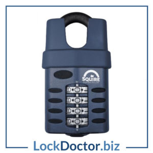 KML19595 SQUIRE CP40 Series Recodable 40mm Combination Padlock (Closed)