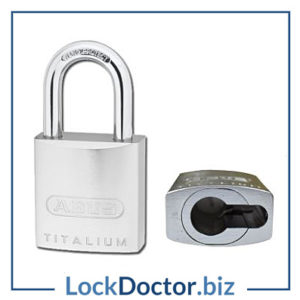 KML21692 ABUS Titalium 86TI & 86TIIB Series Open Shackle Padlock