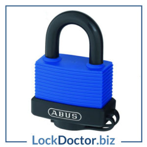 KML24431 ABUS 70IB Series Aqua Safe Marine Brass Open Stainless Steel Shackle