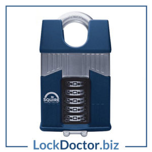 KML27214 SQUIRE Warrior Closed Shackle Combination Padlock