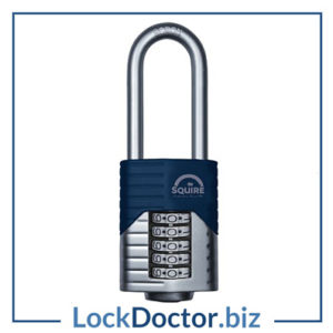 KML27232 SQUIRE Vulcan Long Boron Shackle Combination Padlock