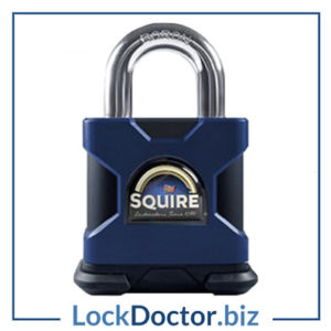 KML27239 SQUIRE SS50EM Marine Stronghold Open Shackle Padlock Body Only