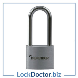 KML27856 DEFENDER Aluminium Long Shackle Padlock