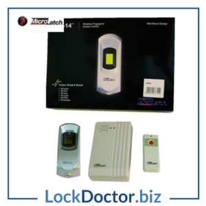 KML15004 MICROLATCH ML-PAC-14 Wireless Fingerprint Reader Kit