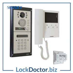 KML15880 VIDEX 4K Video 1 Way Intercom Kit With Keypad